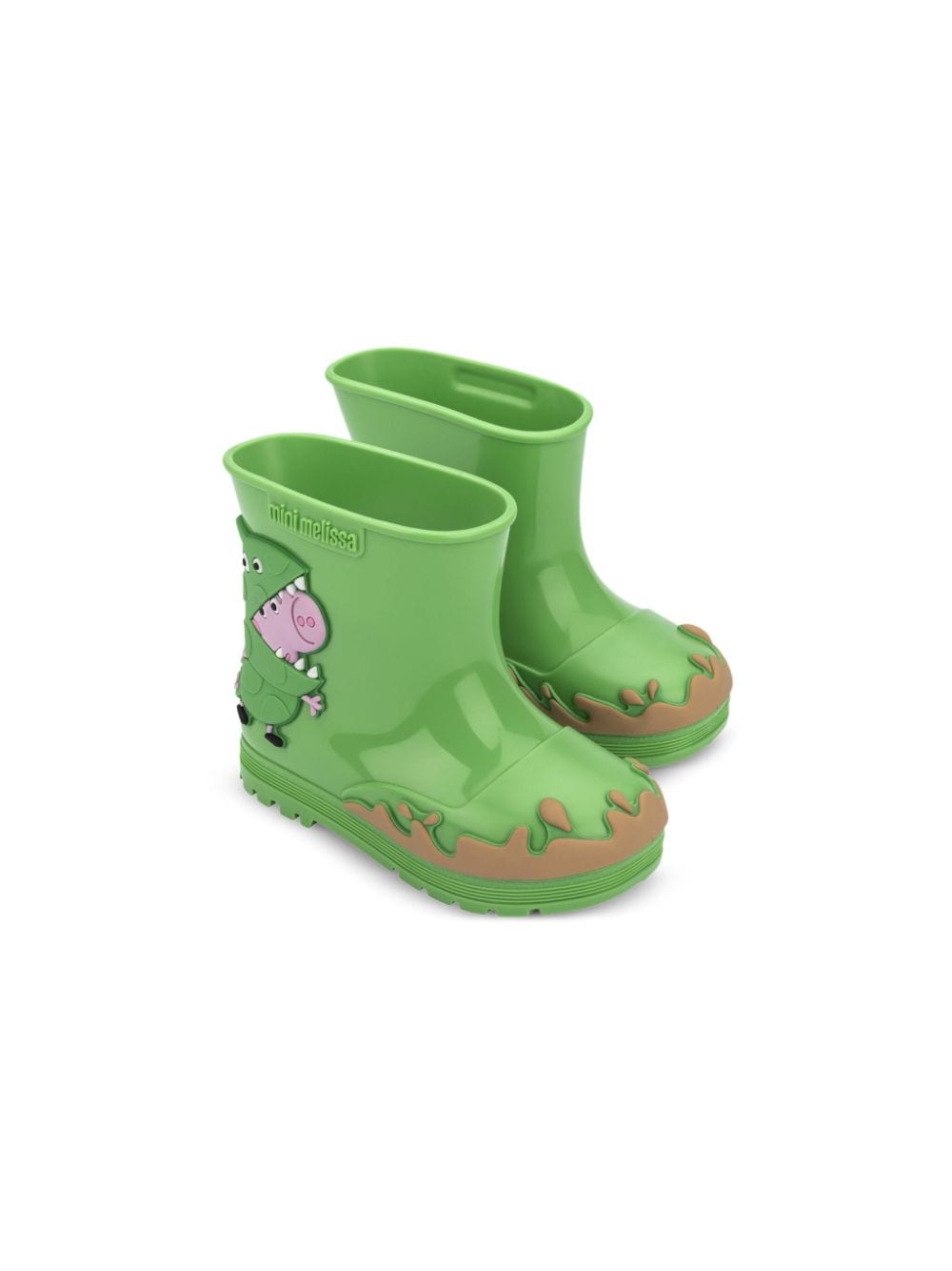 Mini Melissa Welly x Peppa Pig boots - Green von Mini Melissa