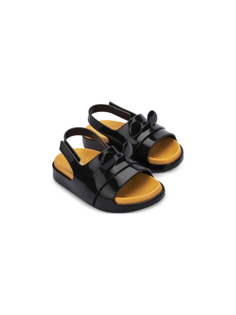 Mini Melissa x Mickey Mouse Cloud sandals - Black von Mini Melissa