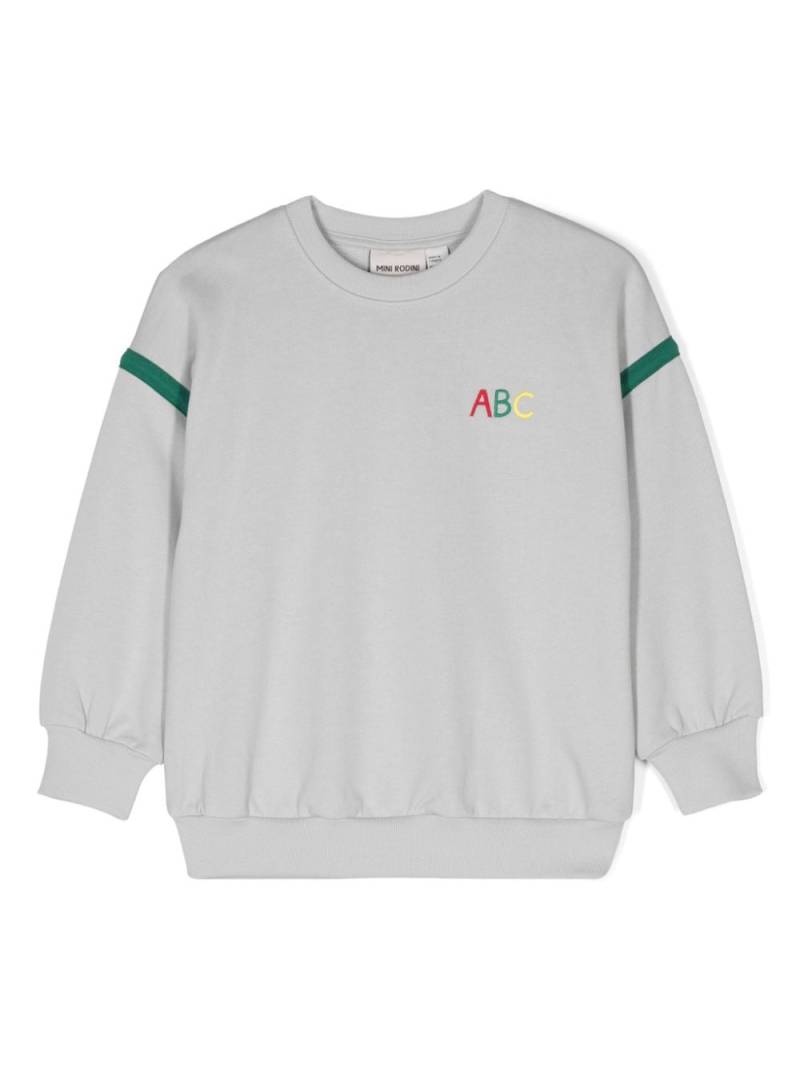 Mini Rodini ABC sweatshirt - Green von Mini Rodini