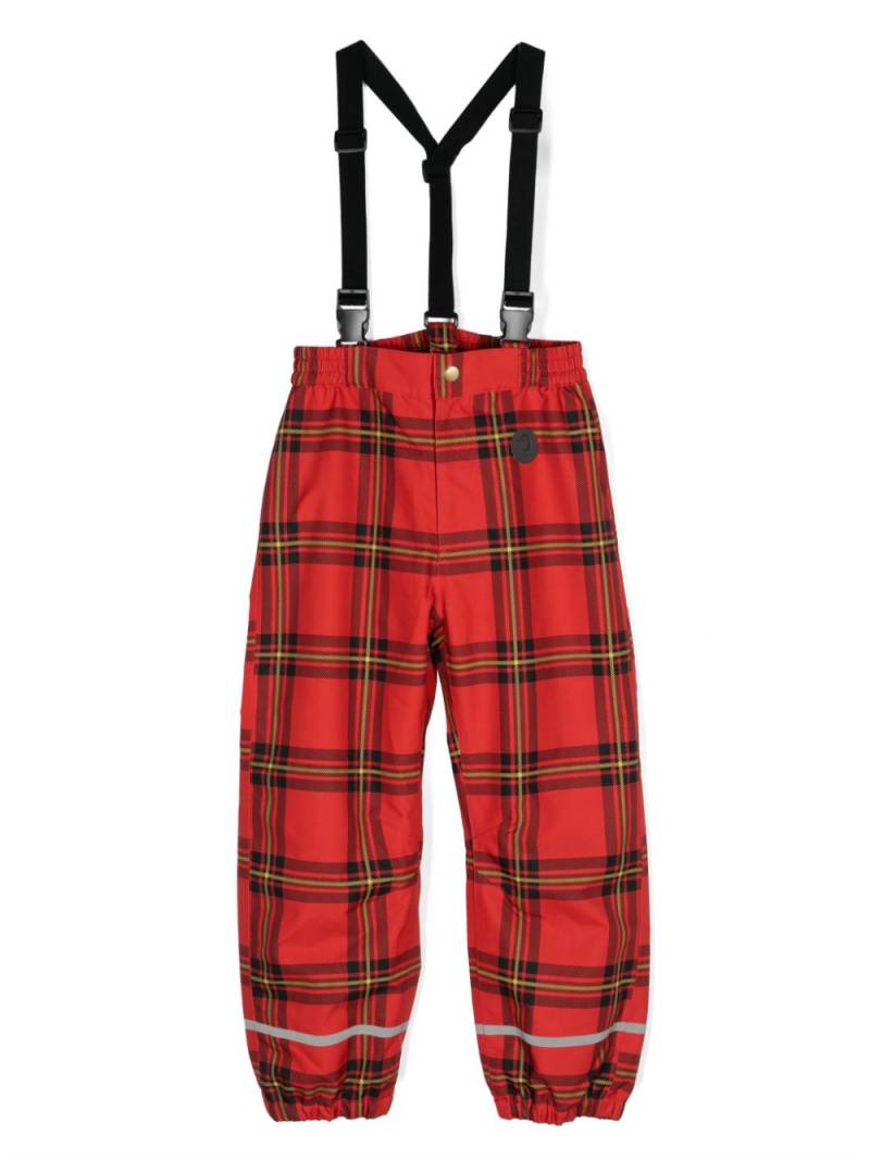 Mini Rodini Edelweiss trousers - Red von Mini Rodini