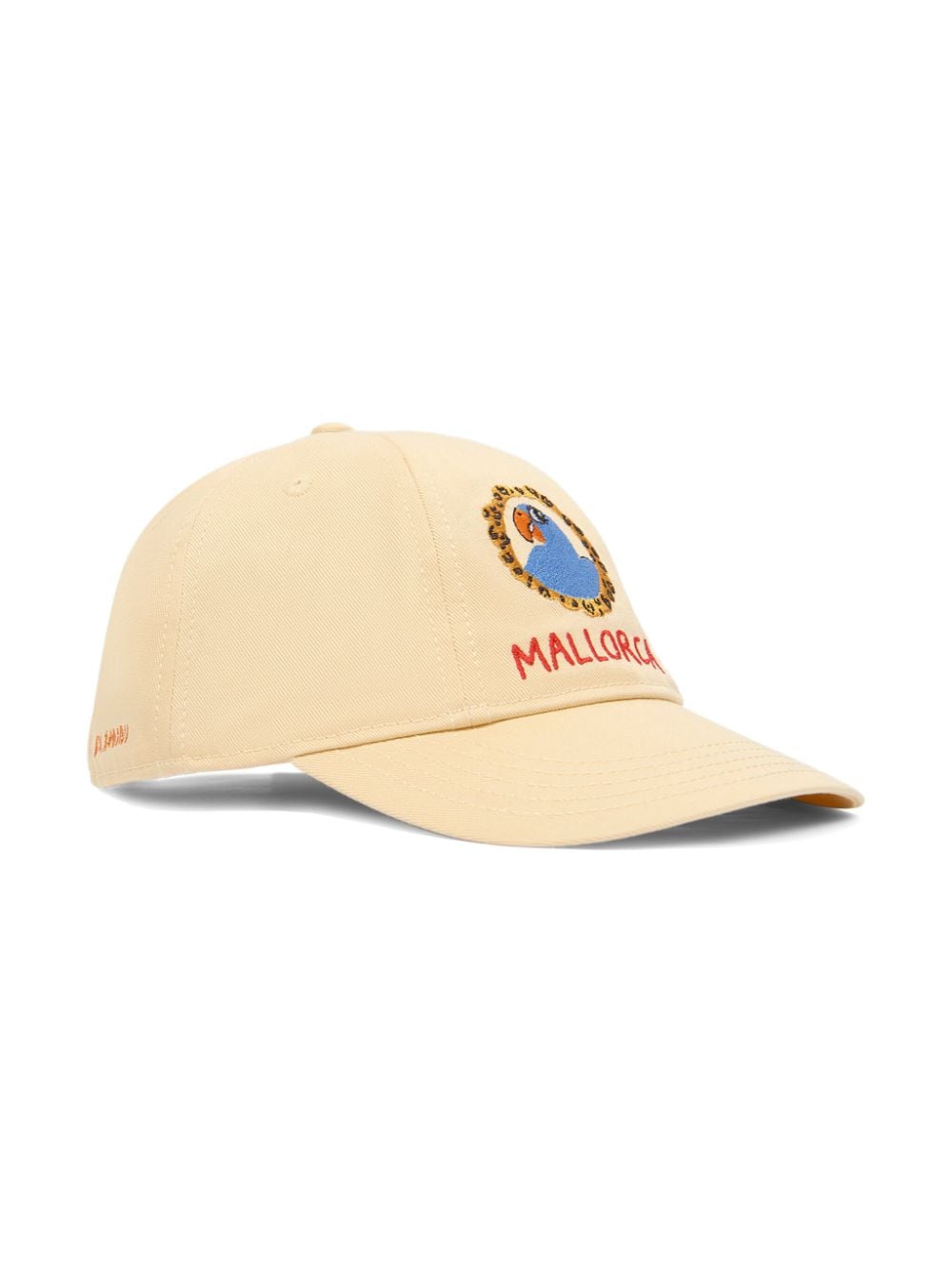 Mini Rodini Mallorca embroidery baseball cap - Yellow von Mini Rodini