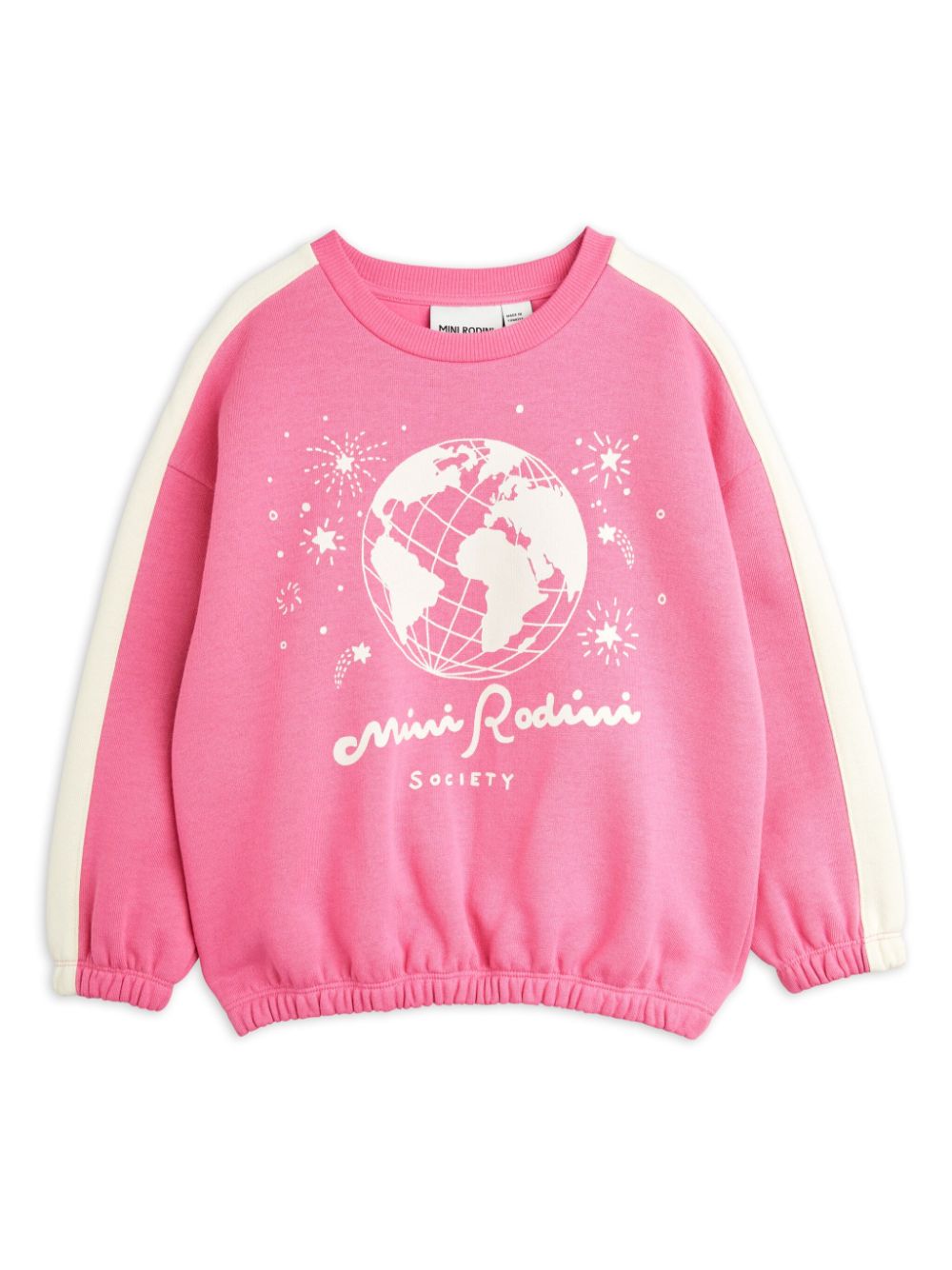 Mini Rodini graphic-stamp sweatshirt - Pink von Mini Rodini