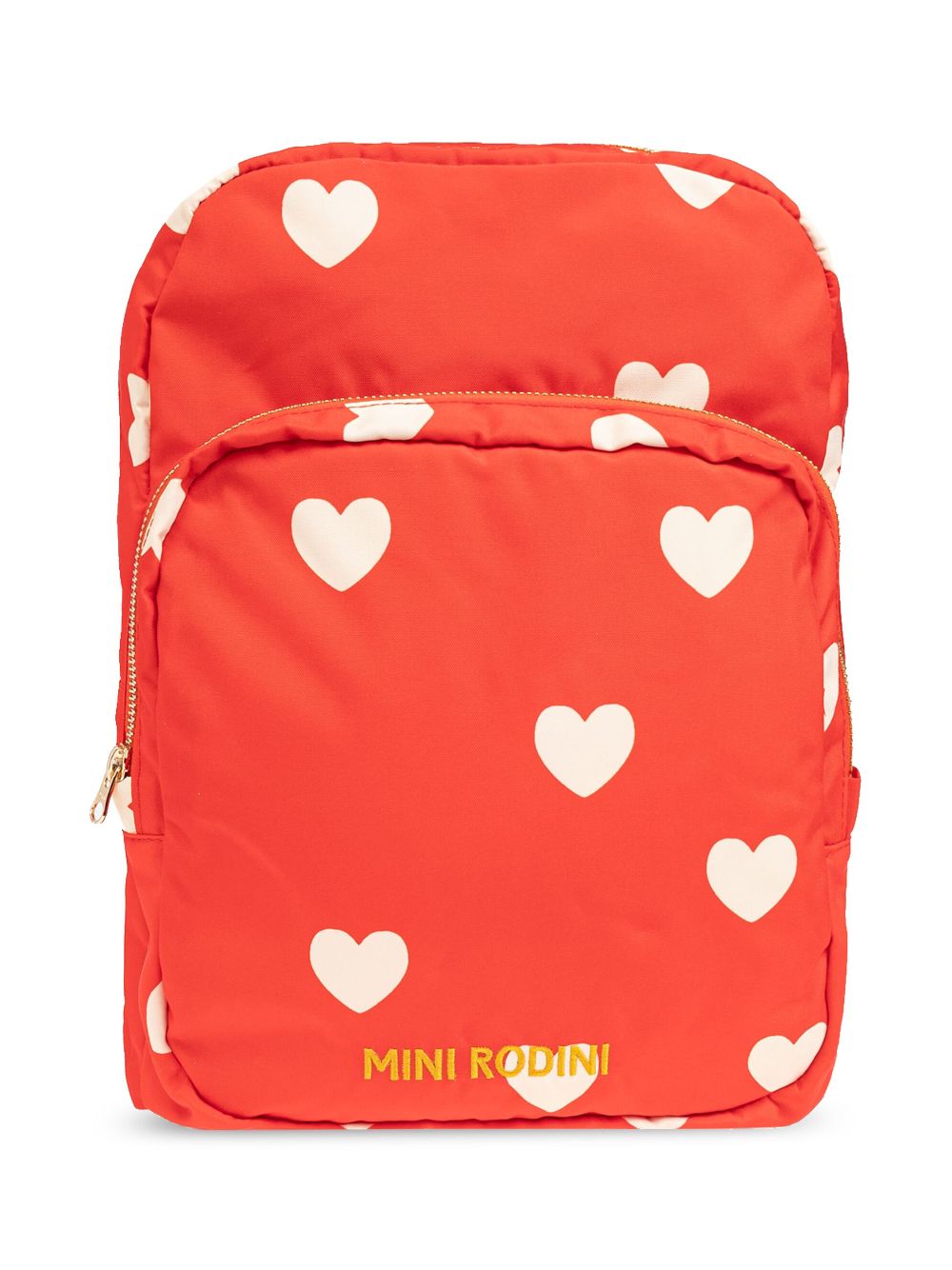 Mini Rodini heart-print backpack - Red von Mini Rodini