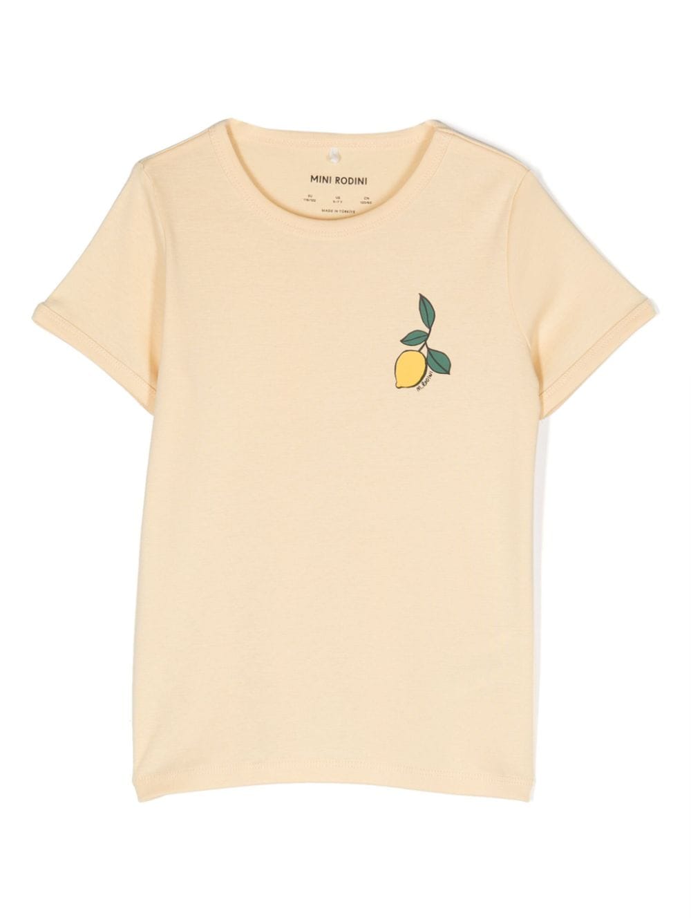 Mini Rodini lemon-print organic cotton T-shirt - Yellow von Mini Rodini