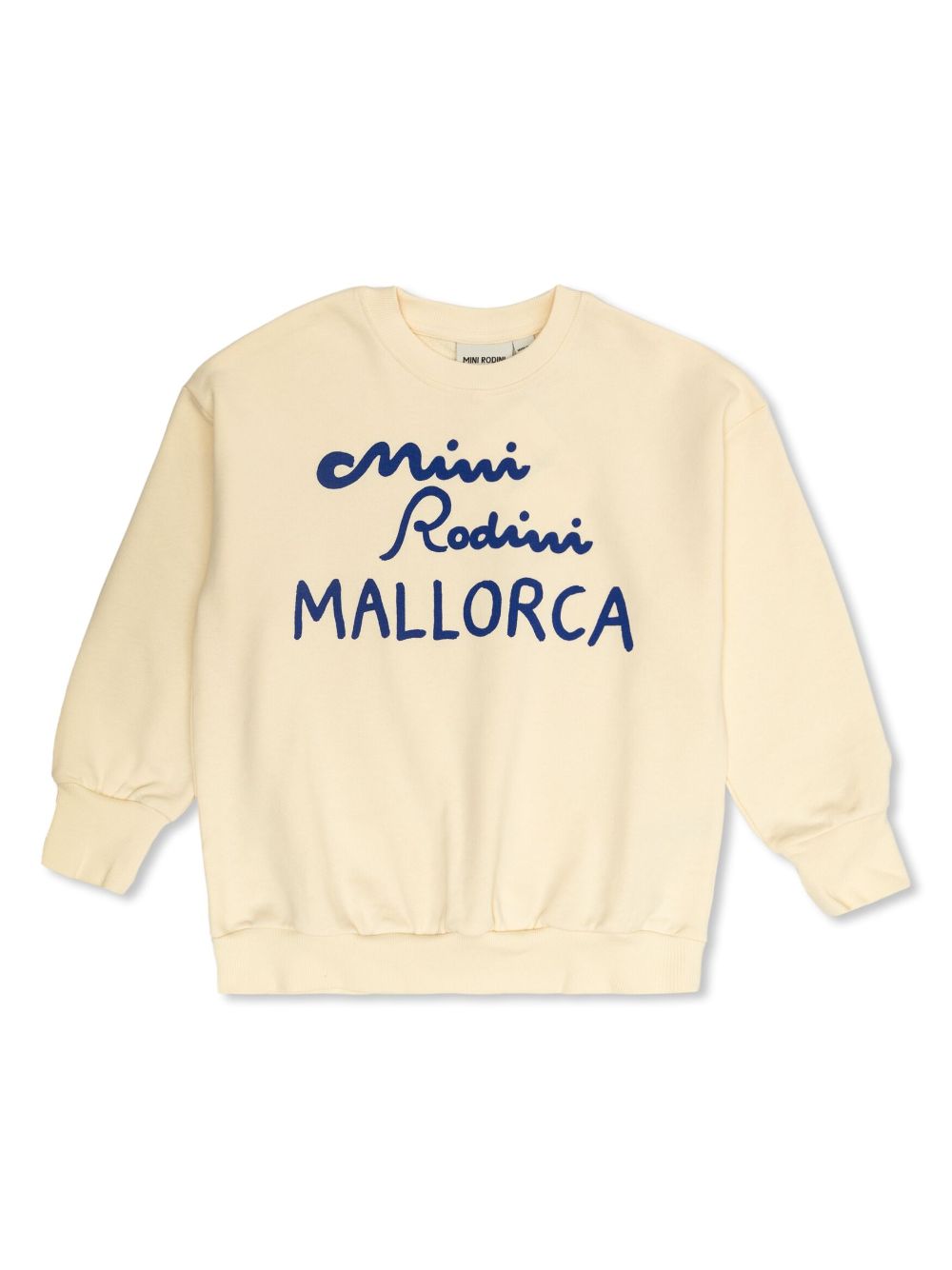 Mini Rodini mallorca logo print jumper - Neutrals von Mini Rodini