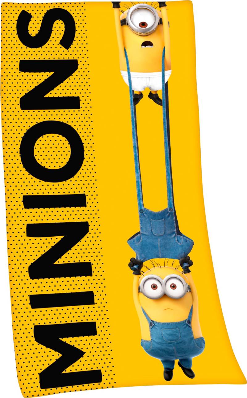 Minions Badetuch »Minions 2«, (1 St., Badetuch 75 x 150 cm), hochfarbig bedruckt von Minions