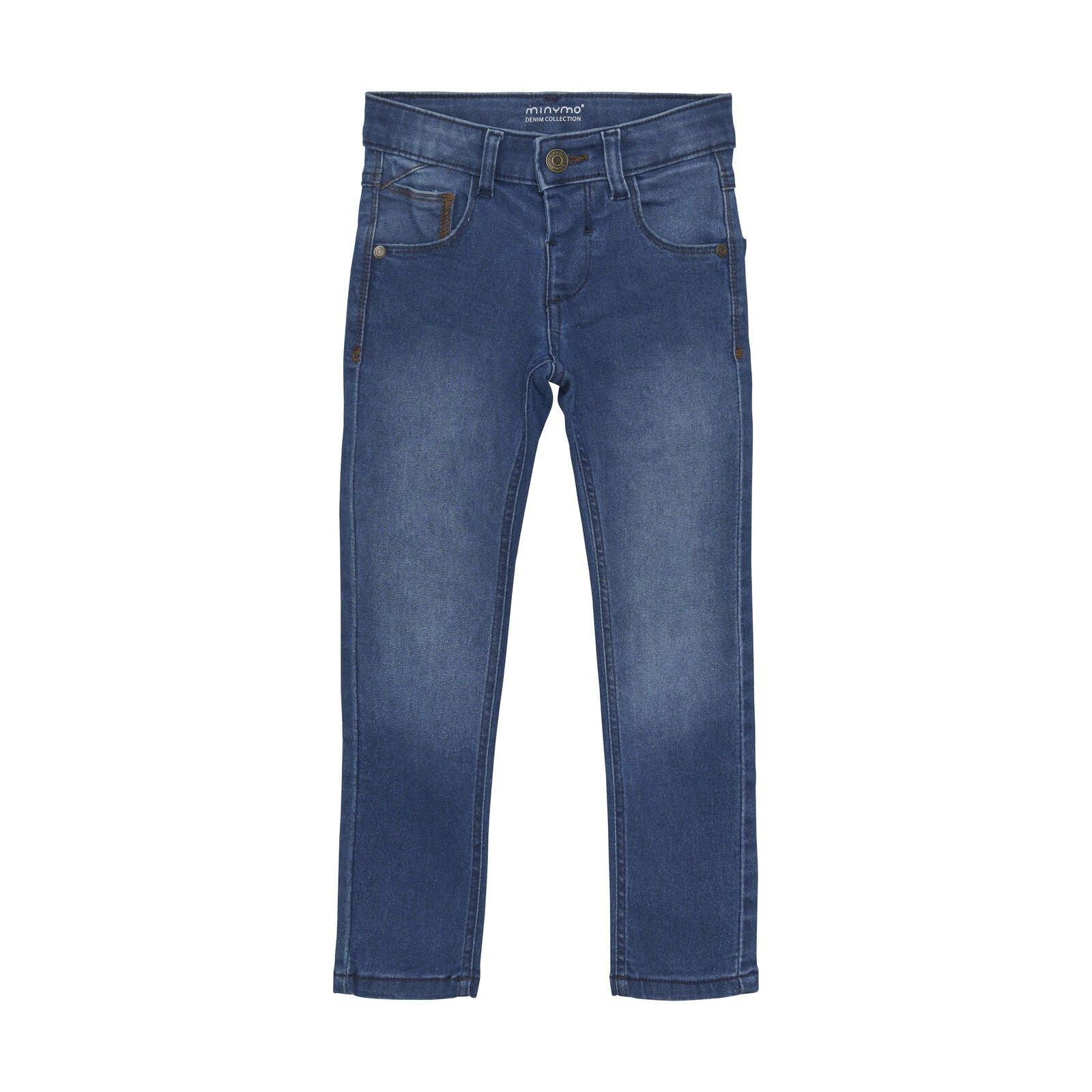 Jungen Jeans Strech Denim Unisex Blau 110 von Minymo