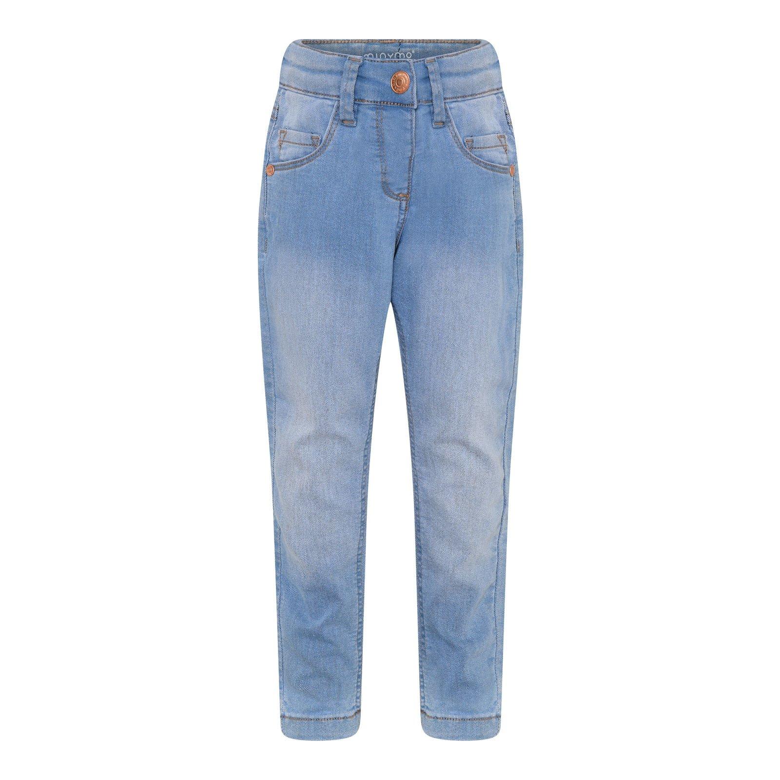 Mädchen Jeans Strech Light Dusty Blue Unisex Blau 140