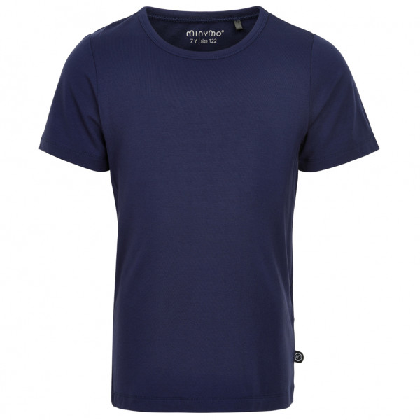 Minymo - Kid's Blouse S/S - Bamboo - T-Shirt Gr 104;110;116;122;128;134;140;146;152;80;86;92;98 blau;grau;lila;rosa Minymo - Kid's Blouse S/S - Bamboo - T-Shirt Gr 104;110;116;122;128;134;140;146;152;80;86;92;98 blau;grau;lila;rosa von Minymo