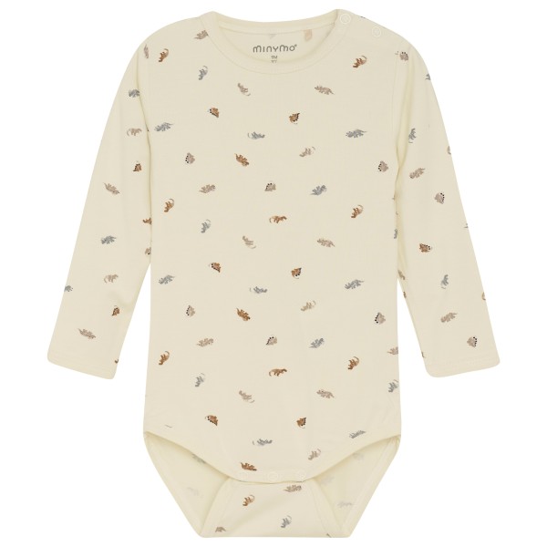 Minymo - Kid's Body L/S Bamboo - Alltagsunterwäsche Gr 86 beige von Minymo