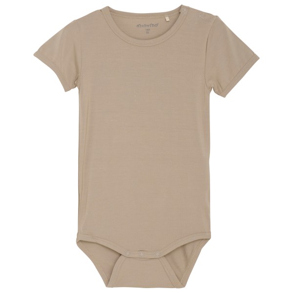 Minymo - Kid's Body S/S - Bamboo - Alltagsunterwäsche Gr 56 beige von Minymo