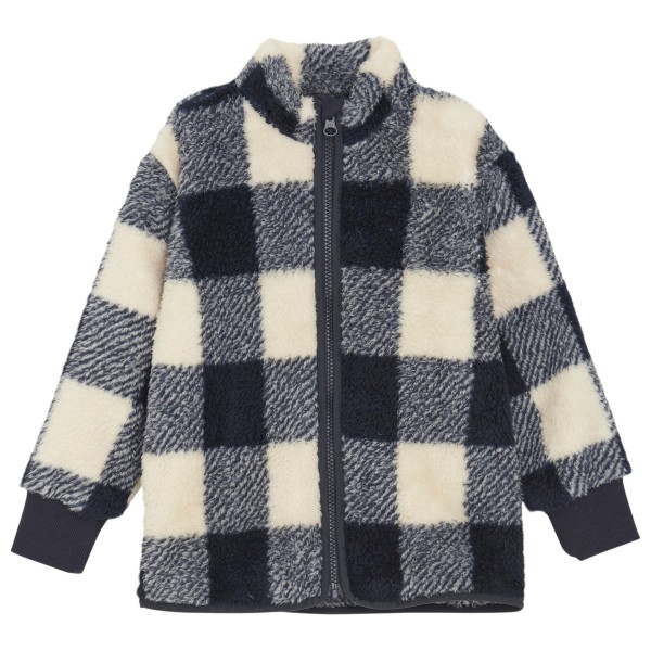 Minymo - Kid's Cardigan Teddy Fleece - Freizeitjacke Gr 104;110;116;122;128;134;140 grau von Minymo