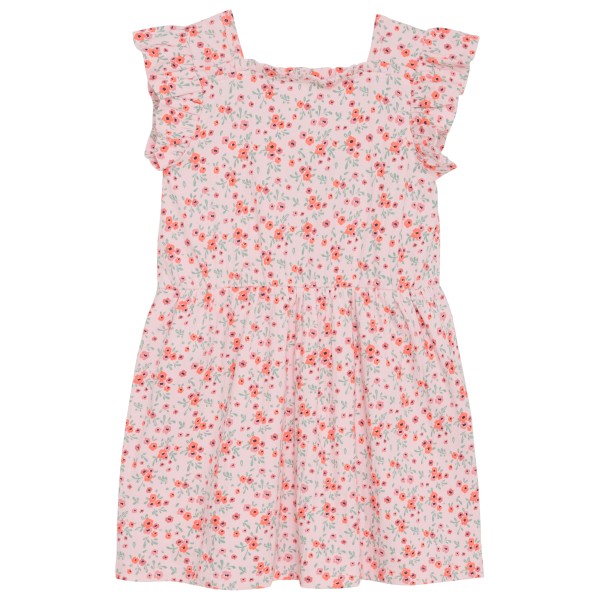 Minymo - Kid's Dress S/S AOP Frills - Kleid Gr 104;110;116;122;128;134;140;92;98 rosa Minymo - Kid's Dress S/S AOP Frills - Kleid Gr 104;110;116;122;128;134;140;92;98 rosa von Minymo