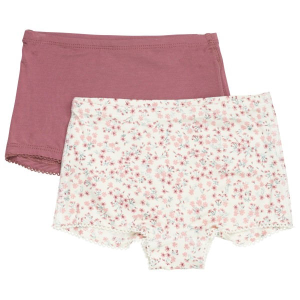 Minymo - Kid's Hipsters 2-Pack - Unterhose Gr 116 weiß/rosa Minymo - Kid's Hipsters 2-Pack - Unterhose Gr 116 weiß/rosa von Minymo