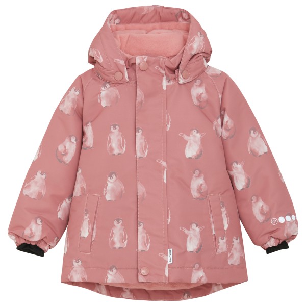 Minymo - Kid's Snow Jacket AOP - Winterjacke Gr 104;86;92;98 blau;braun;rosa von Minymo