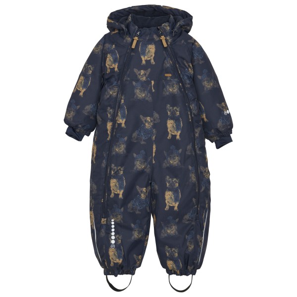 Minymo - Kid's Snow Suit AOP - Overall Gr 104 blau von Minymo