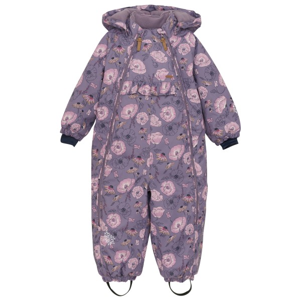 Minymo - Kid's Snow Suit AOP - Overall Gr 104 rosa von Minymo