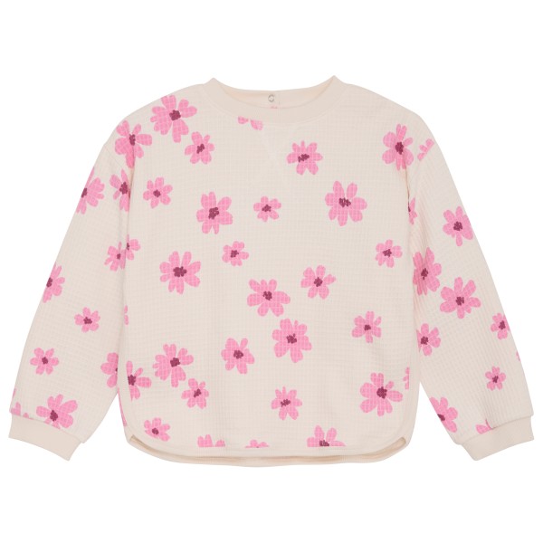 Minymo - Kid's Sweatshirt L/S AOP - Longsleeve Gr 104;116;122;128;134;140;152;98 rosa Minymo - Kid's Sweatshirt L/S AOP - Longsleeve Gr 104;116;122;128;134;140;152;98 rosa von Minymo