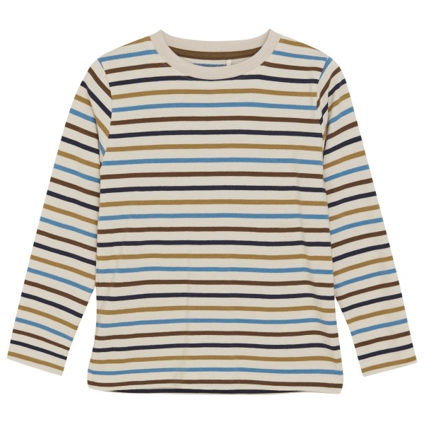 Minymo - Kid's T-Shirt L/S Y/D - Longsleeve Gr 104 beige/grau von Minymo