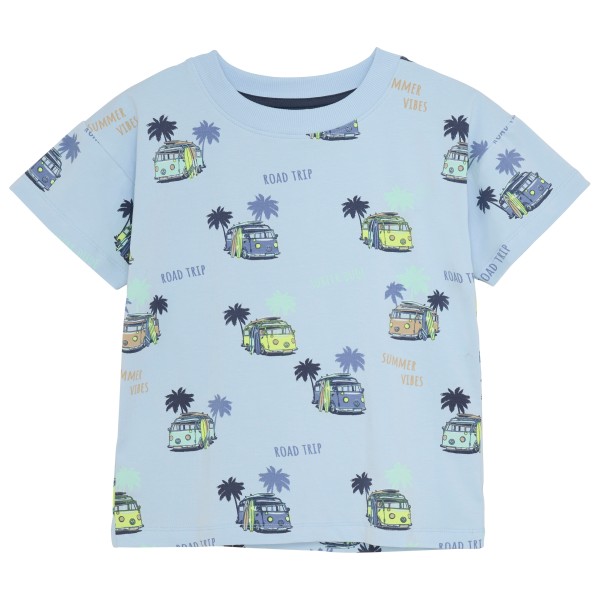 Minymo - Kid's T-Shirt S/S Single Jersey - T-Shirt Gr 134 grau/blau Minymo - Kid's T-Shirt S/S Single Jersey - T-Shirt Gr 134 grau/blau von Minymo