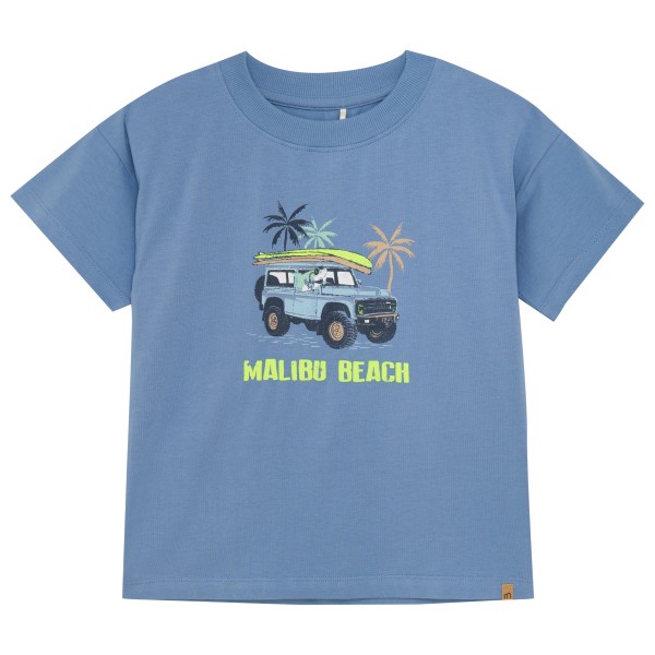 Minymo - Kid's T-Shirt S/S Slub Yarn - T-Shirt Gr 110 blau von Minymo