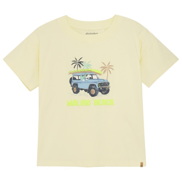 Minymo - Kid's T-Shirt S/S Slub Yarn - T-Shirt Gr 128 beige von Minymo