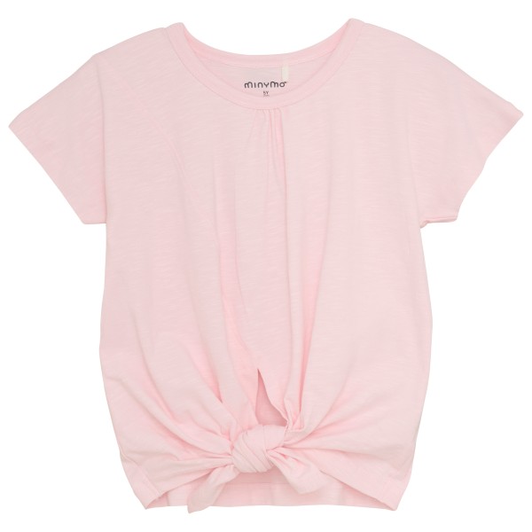 Minymo - Kid's T-Shirt S/S Tied - T-Shirt Gr 104;110;116;122;128;134;140;92;98 rosa Minymo - Kid's T-Shirt S/S Tied - T-Shirt Gr 104;110;116;122;128;134;140;92;98 rosa von Minymo