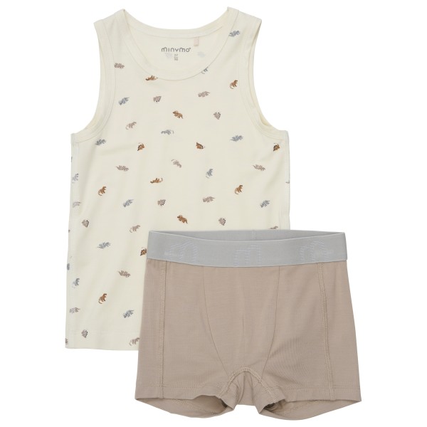 Minymo - Kid's Underwear Set - Alltagsunterwäsche Gr 104 beige von Minymo