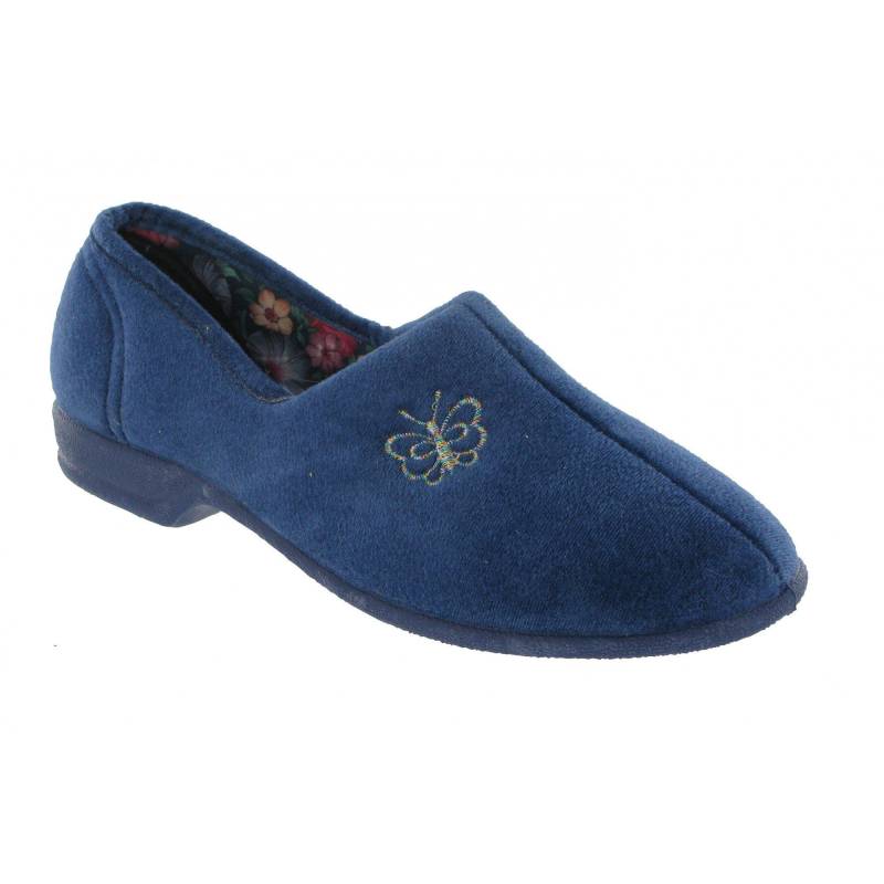 Boquet Hausschuhe Damen Blau 39 von Mirak