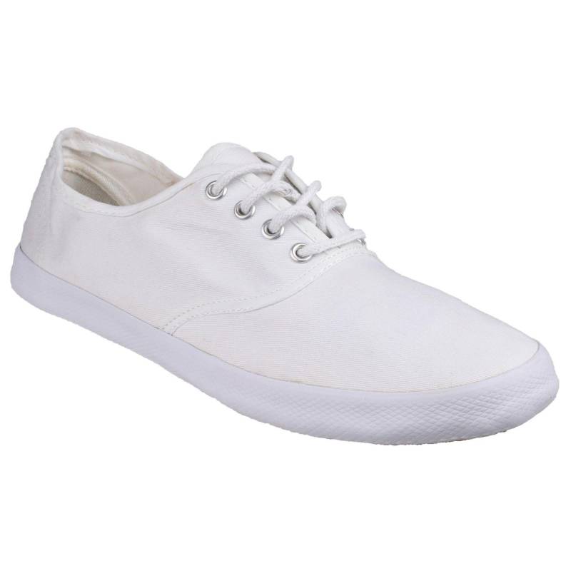 Gb Turnschuhe Stoffturnschuhe Gymnastikschuhe Herren Weiss 43 von Mirak