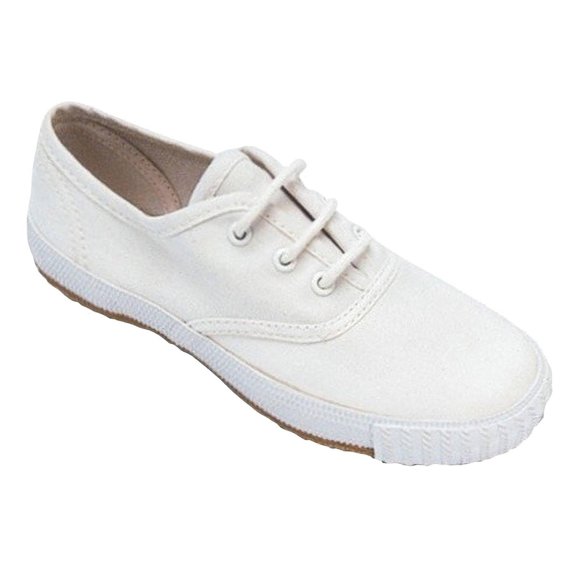 Stoffturnschuhe Gymnastikschuhe Herren Weiss 47 von Mirak