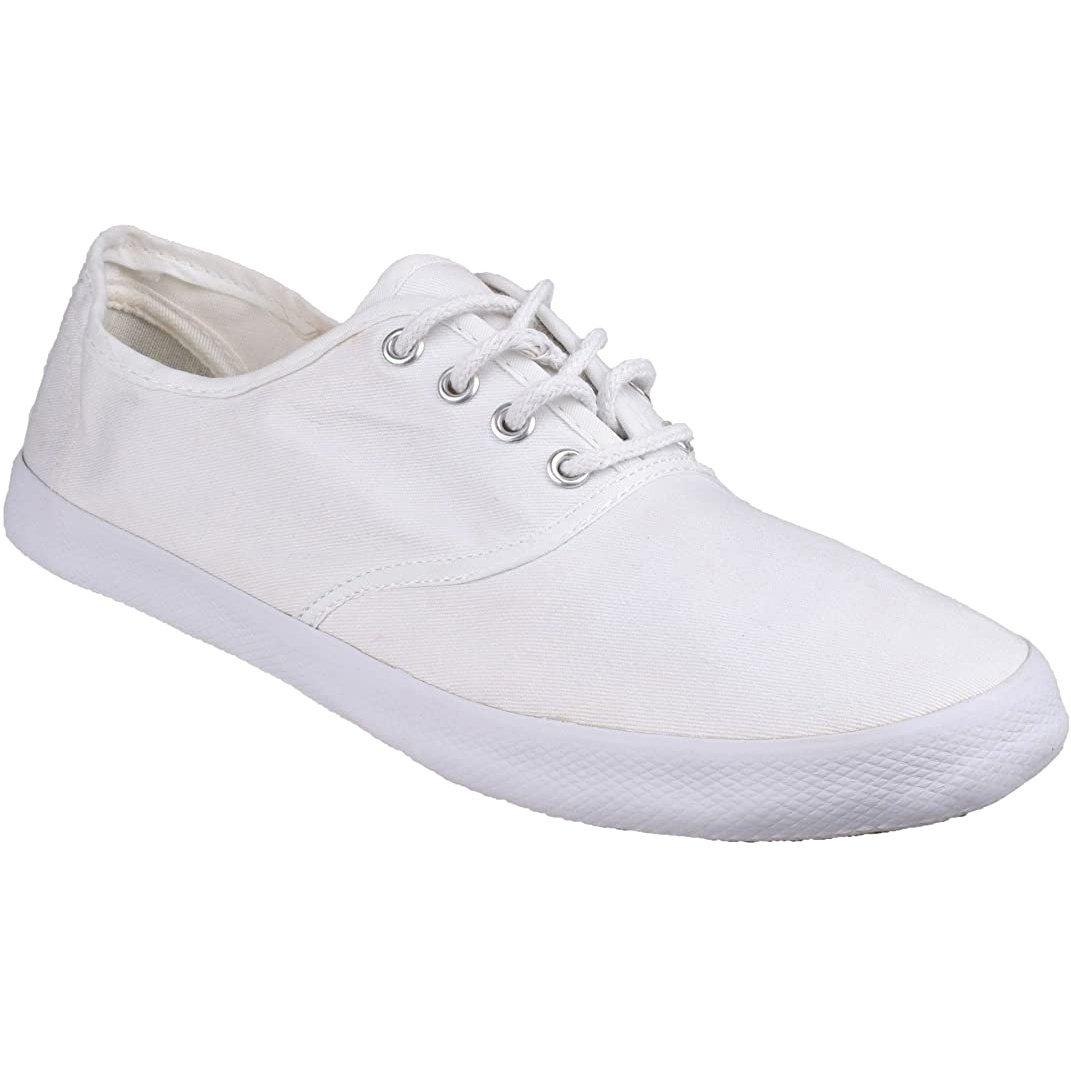 Turnschuhe Gymnastikschuhe Zum Schnüren Damen Weiss 41 von Mirak