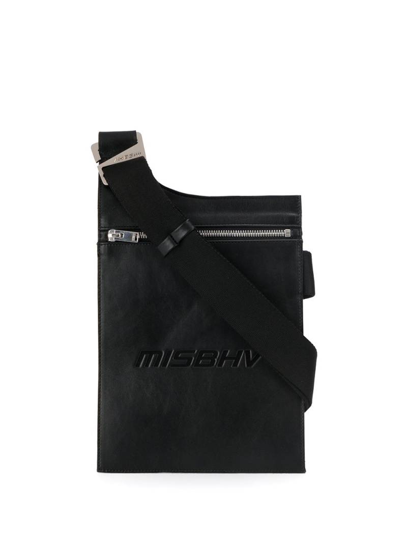 MISBHV embossed logo envelope shoulder bag - Black von MISBHV