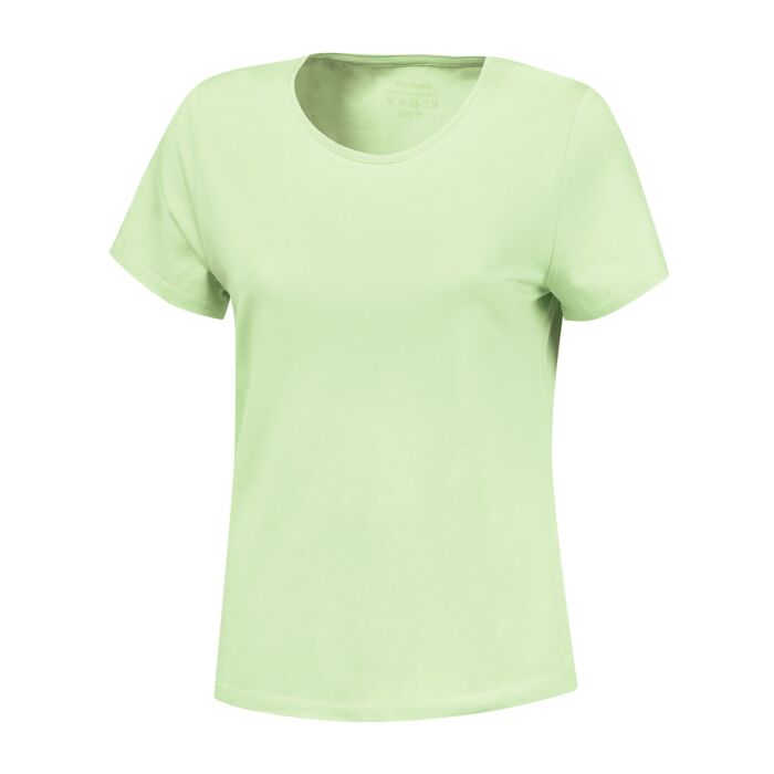 Basic T-Shirt uni, mint, L von Miss Beverly