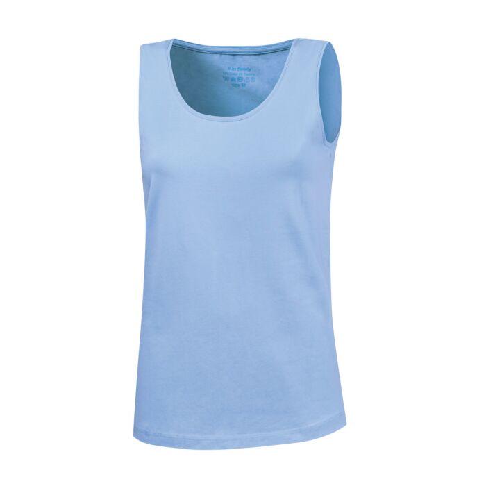 Basic Top uni, hellblau, XL von Miss Beverly