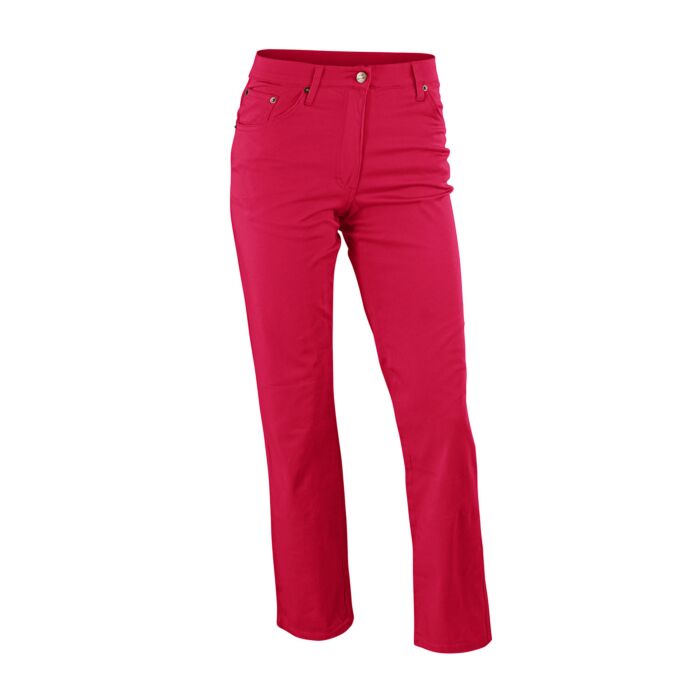 Miss Beverly 5-Pocket Stretch Jeans, rot, 38 von Miss Beverly