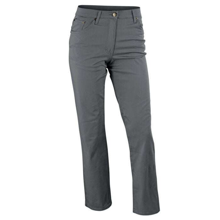 Miss Beverly 5-Pocket Stretch Jeans, grau, 38 von Miss Beverly