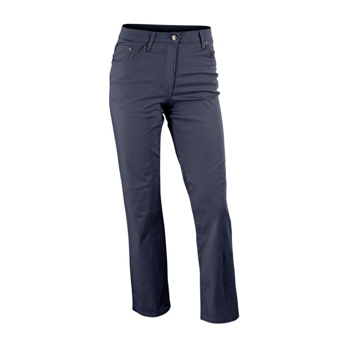 Miss Beverly 5-Pocket Stretch Jeans, marine, 36 von Miss Beverly