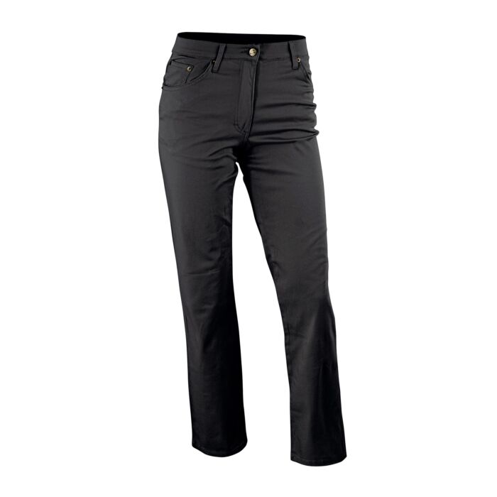 Miss Beverly 5-Pocket Stretch Jeans, schwarz, 36 von Miss Beverly