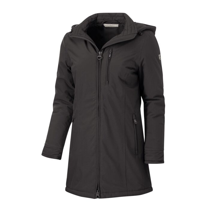 Wärmende Damen Parka von Miss Beverly, schwarz, XL von Miss Beverly