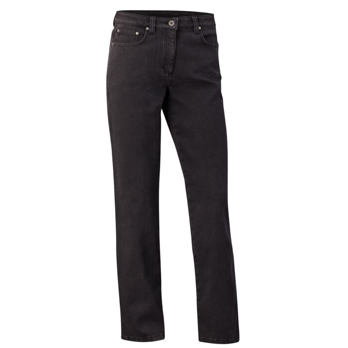 Warme Thermojeans von Miss Beverly, black denim, 36 von Miss Beverly