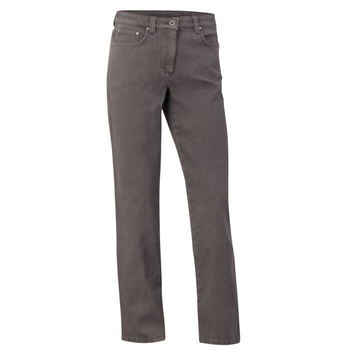 Warme Thermojeans von Miss Beverly, dark grey denim, 44 von Miss Beverly