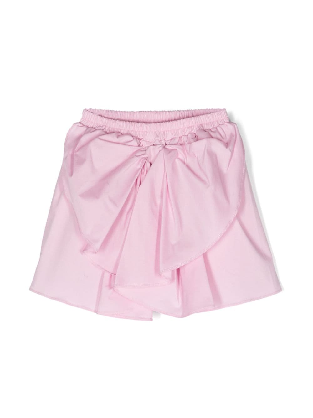 Miss Grant Kids bow-detail flared skirt - Pink von Miss Grant Kids