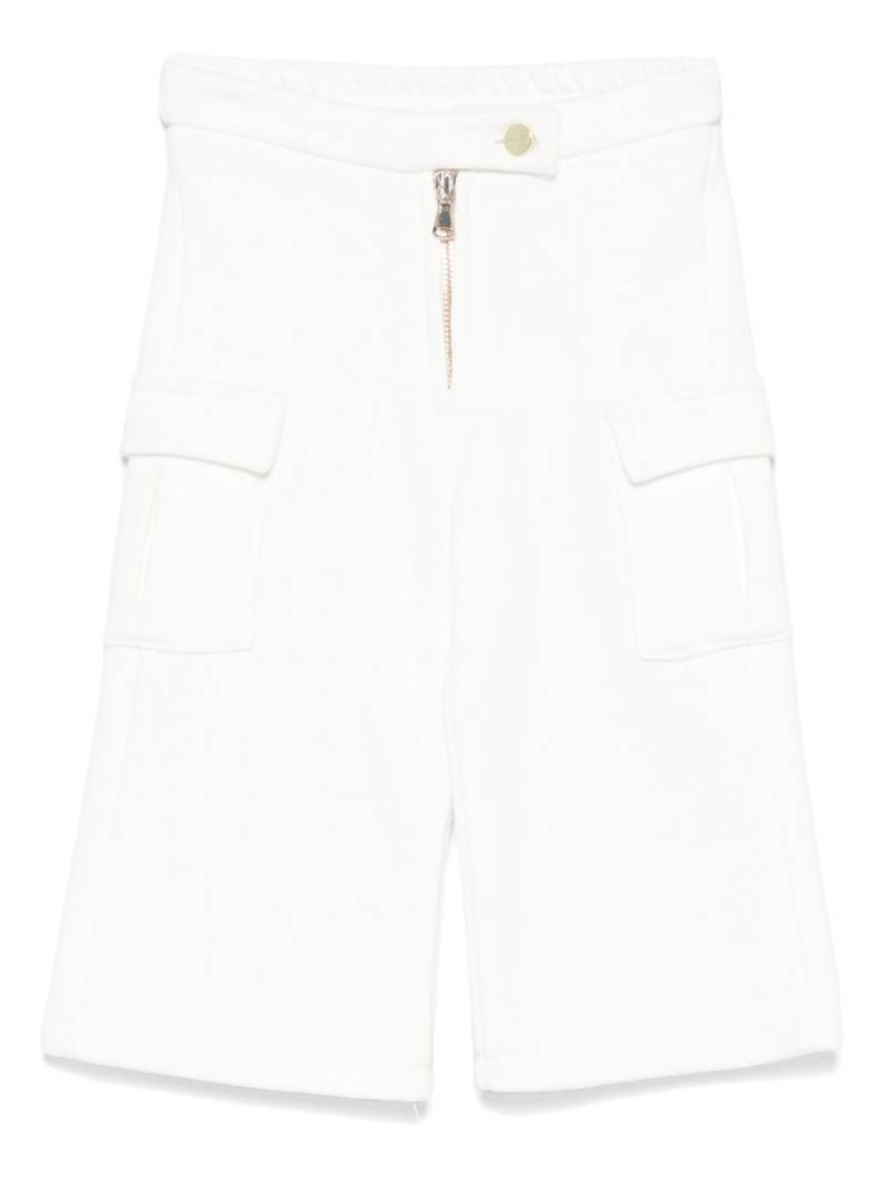 Miss Grant Kids cotton cargo trousers - Neutrals von Miss Grant Kids