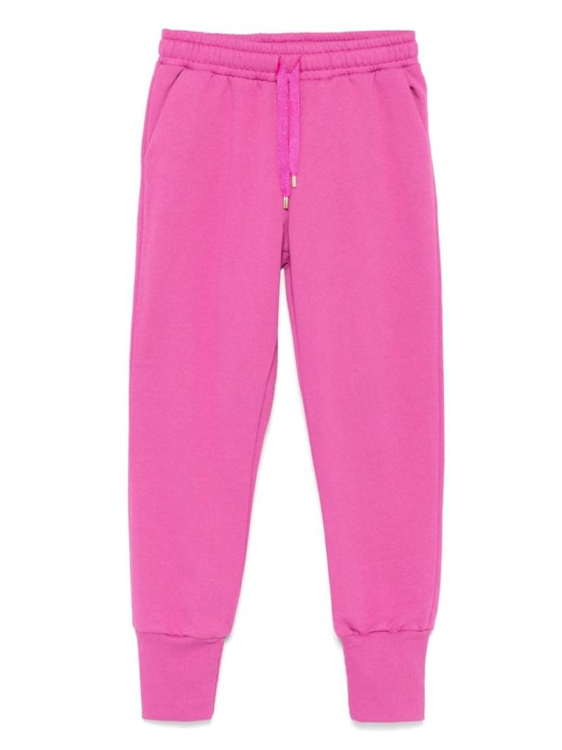 Miss Grant Kids cotton track pants - Pink von Miss Grant Kids