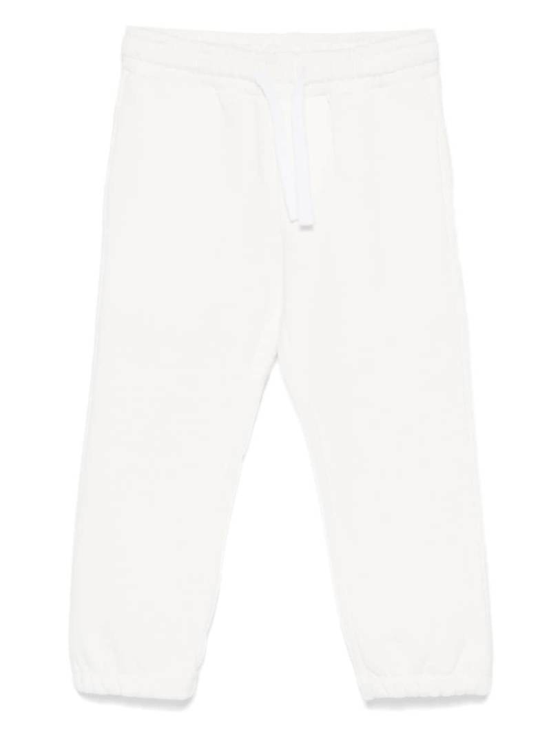 Miss Grant Kids cotton track pants - White von Miss Grant Kids