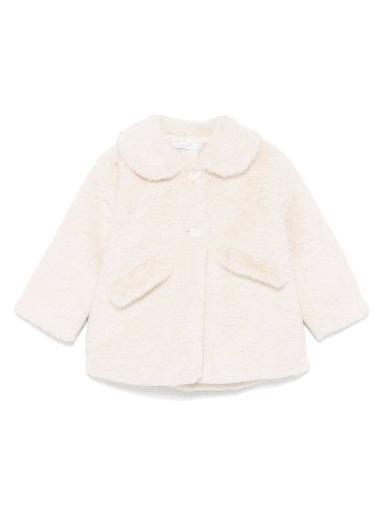 Miss Grant Kids faux-fur coat - Neutrals von Miss Grant Kids