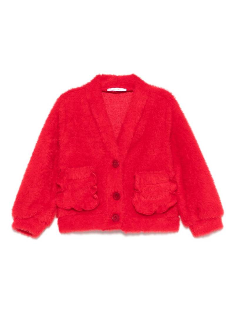 Miss Grant Kids faux-shearling jacket - Red von Miss Grant Kids