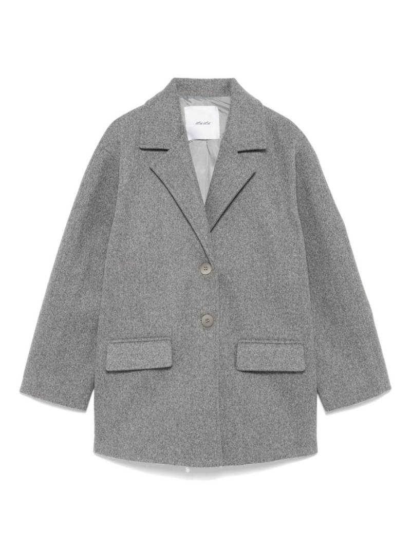 Miss Grant Kids felted coat - Grey von Miss Grant Kids