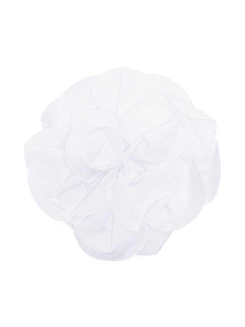 Miss Grant Kids floral bar-pin brooch - White von Miss Grant Kids